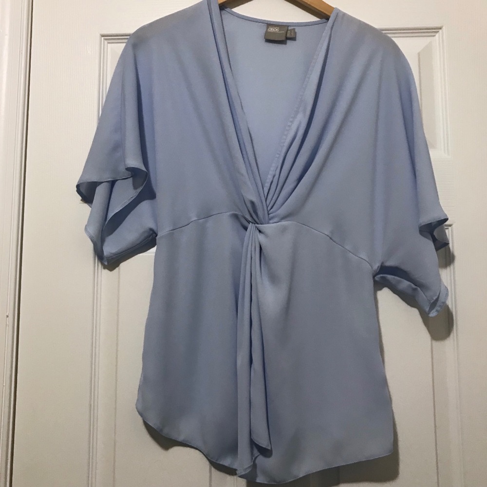 ASOS Maternity twist front kimono sleeve top